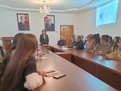 MDU-da “Beynəlxalq Ana dili Günü”nə həsr olunmuş elmi seminar keçirilib