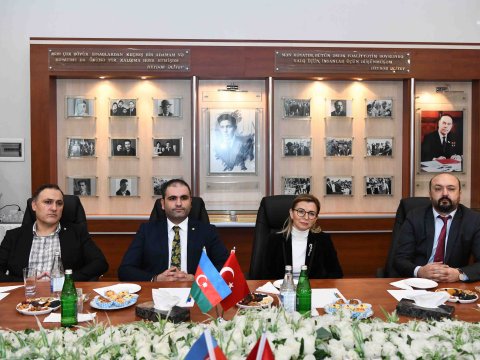 ADNSU-da Türkiyənin nümayəndələri ilə görüş