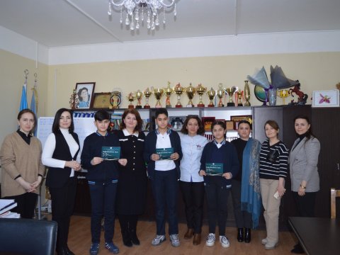 Mingəçevir Texniki Humanitar Liseyinin şagirdləri çempion olub
