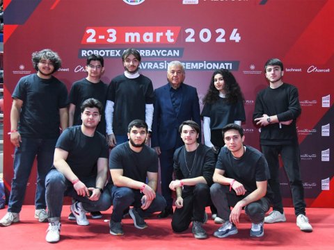 BMU-nun iki komandası “Robotex Azərbaycan”da birinci yeri tutub