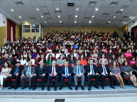 BMU-da Beynəlxalq Qadınlar Gününə həsr olunan konsert proqramı keçirilib