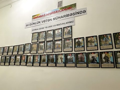 Qərbi Kaspi Universitetinin şəhid məzunları… - TANIYAQ