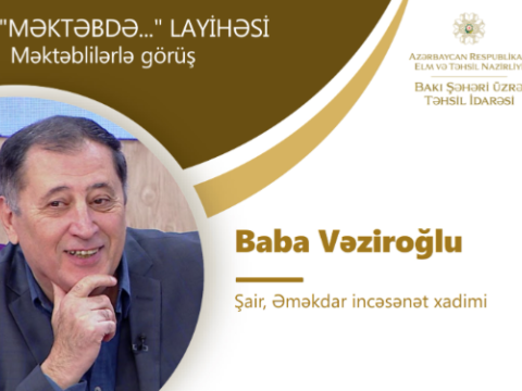 Nəğməkar şair məktəblilərlə görüşəcək