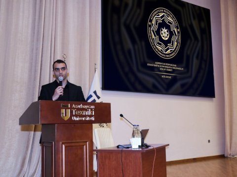 AzTU-da tələbələr üçün növbəti ustad dərsi keçirilib