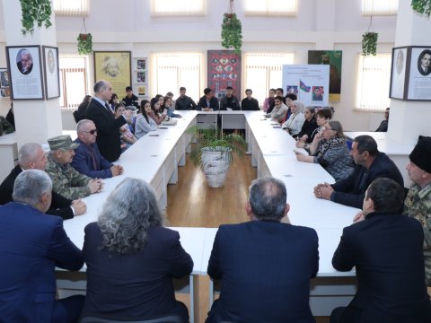 AzTU-nun şəhid olan məzunlarının ailə üzvləri ilə görüş...