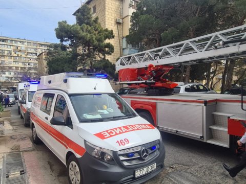 Azərbaycan Dillər Universitetinin yataqxanasında yanğın olub - YENİLƏNİB