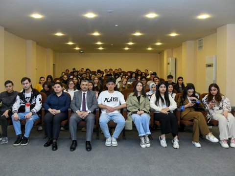 BMU-da tələbələr üçün psixoloji mövzuda seminar keçirilib
