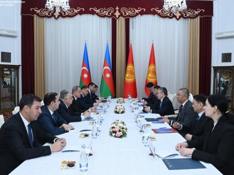 Qırğızıstan Ağdamda orta məktəb tikəcək