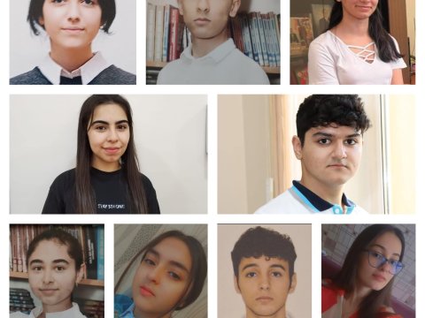 Yüksək nəticə göstərən Bakı məktəbliləri 