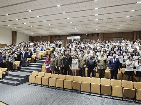 FHN şagirdlərin maarifləndirilməsi məqsədilə təlim keçirib - Video