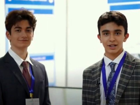 Məktəblilərin layihələri qalib oldu...