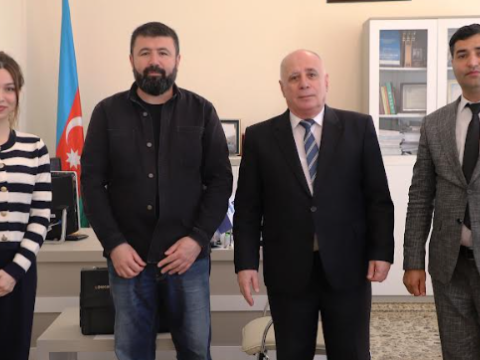 Türkiyəli alim LDU-da olub