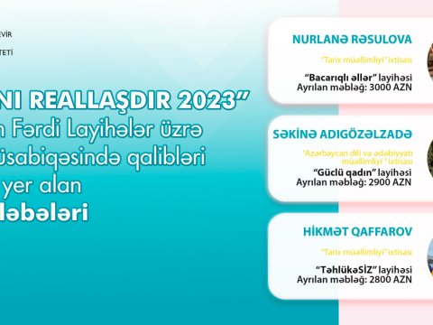 MDU-nun 3 tələbəsi Qrant müsabiqənin qalibi olub