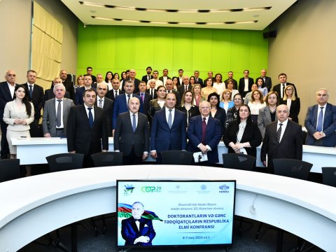 ADNSU-da Ümummilli Lider Heydər Əliyevin 101 illiyinə həsr olunmuş konfrans
