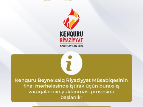 Namizədlər Kenquru müsabiqəsinin buraxılış vərəqəsini çap edə bilərlər