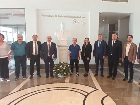 Selcuk Universitetinin nümayəndə heyəti UNEC-ə səfər ediblər