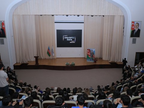 AzTU-da şəhid Rəşad Zeynallıya həsr olunan filmin təqdimatı olub