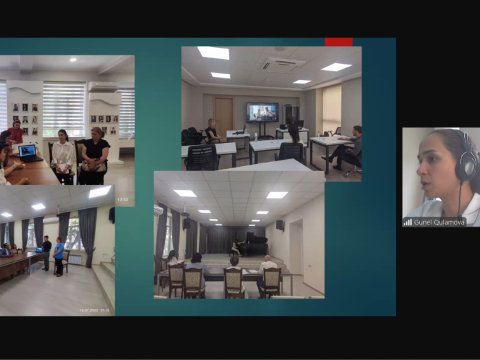 Dövlət İmtahan Mərkəzində təlim keçirilib