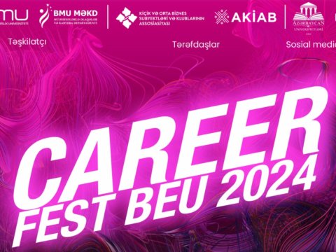 BMU-da bütün tələbə və məzunlar üçün karyera festivalı
