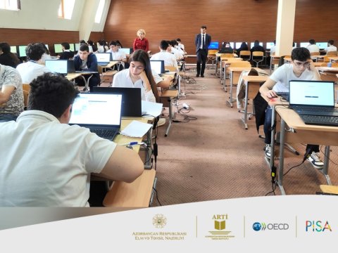 PISA 2025 – Beynəlxalq Şagird Qiymətləndirilməsi Tədqiqatının sınaq mərhələsinə start verilib