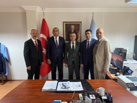 MDU nümayəndələri Qazi Universiteti ilə tanış olub