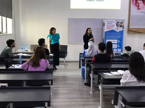 ADNSU-da  təlim: “3 addımla möhtəşəm həyat” 