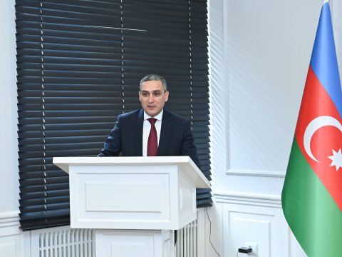 Qarabağ Universitetinin rektoru kollektivə təqdim edildi - FOTOLAR 