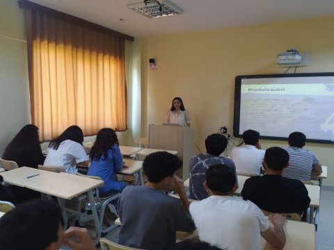 Tələbələr üçün seminar: “Qarabağda ekoloji terror”