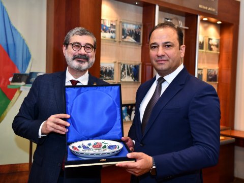 Türkiyənin Sabancı Universitetinin nümayəndə heyəti ADNSU-da olub