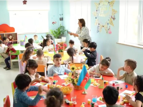 Gəncə şəhər 32 saylı körpələr evi istifadəyə verilib