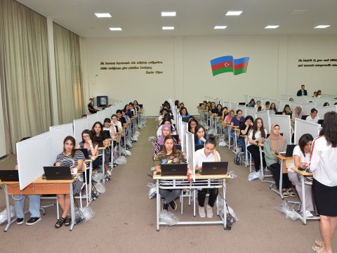 MİQ üzrə müsabiqənin test imtahanı mərhələsinə başlanılıb