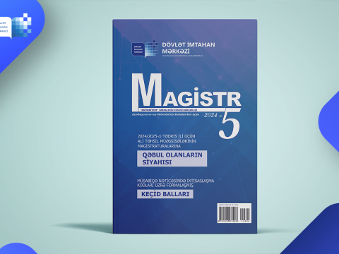 «Magistr» jurnalının 5-ci nömrəsi dərc edilib