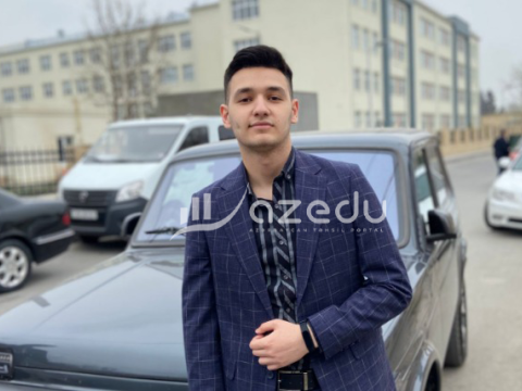 Ən gənc magistr tələbəsi olacağımı düşünməzdim...