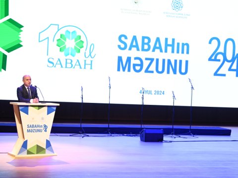 “SABAH-ın məzunu – 2024” mərasimi keçirilib 
