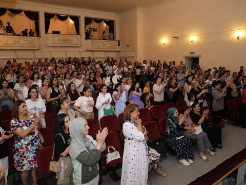 Lənkəranda tələbələrin ifasında “Əli və Nino” tamaşası nümayiş olunub  