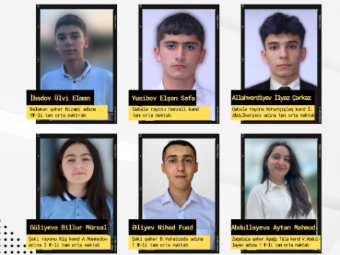 Bu bölgə üzrə 6 məzun qızıl nişana layiq GÖRÜLÜB