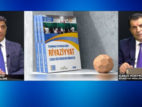 Vurma cədvəlini bilməyənləri riyaziyyatçı edən KİTAB