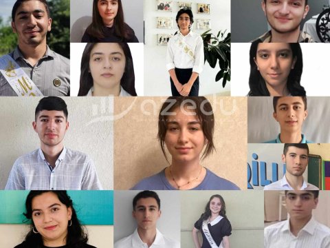 Qarabağ bölgəsinin yüksək nəticə göstərən MƏZUNLARI