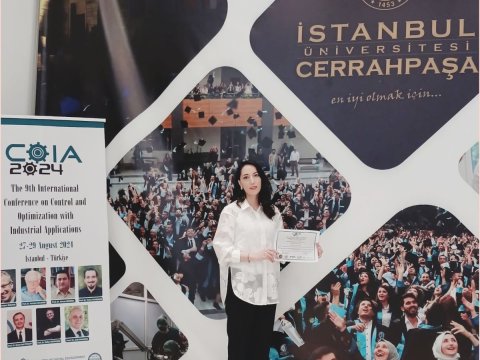 BMU-nun əməkdaşı Türkiyədə elmi konfransda məruzə ilə çıxış edib