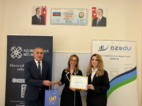 “İlin gənc müəllimi”: Zəfərli Şuşada zəfərli müəllim!