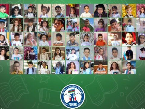 Birinci sinfə gedən&nbsp;şəhid övladları