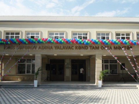 İmişlidə 624 şagird yerlik məktəb binası əsaslı təmir olunub