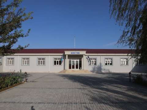 Naxçıvanda bu məktəbin binası bərpa EDİLİB