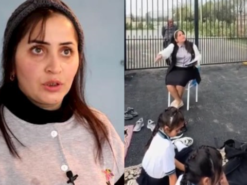 Müəllim şagirdləri yerdə əyləşdirirdi- işdən ÇIXARILDI