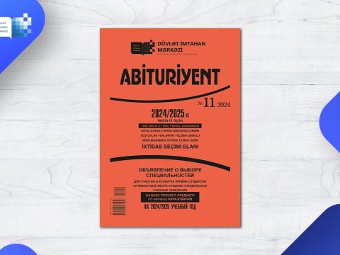 “Abituriyent” jurnalının 11-ci nömrəsi nəşr edilib