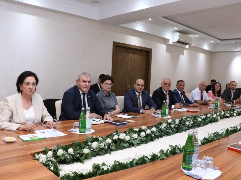 Xarici universitet nümayəndələr ilə görüş