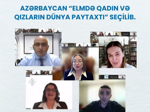Azərbaycan &ldquo;Elmdə Qadın və Qızların Dünya Paytaxtı&rdquo; seçilib