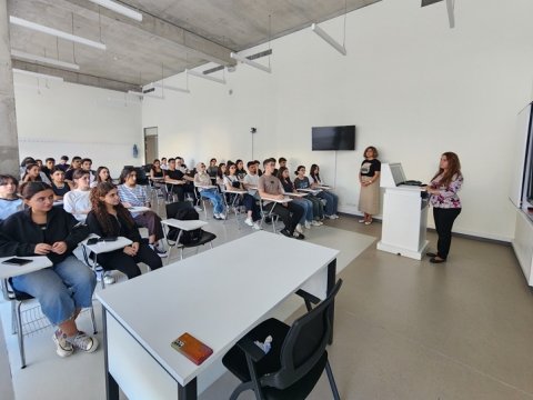 UNEC Dizayn məktəbində COP 29 çərçivəsində tədbir keçirilib