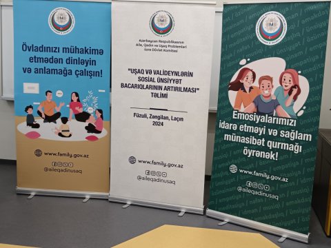 Füzulidə valideynlər üçün&nbsp;təlim təşkil edilib