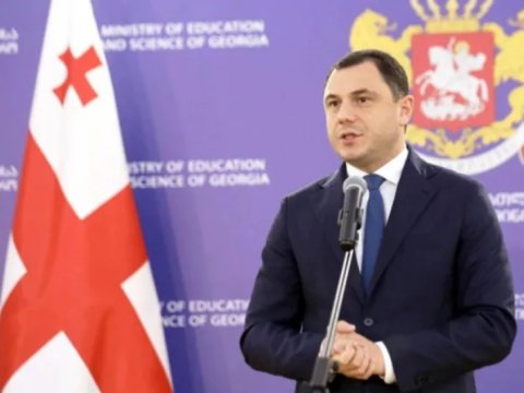 Gürcüstanın təhsil, elm və gənclər naziri istefa verib